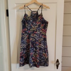 Short, racer back dress